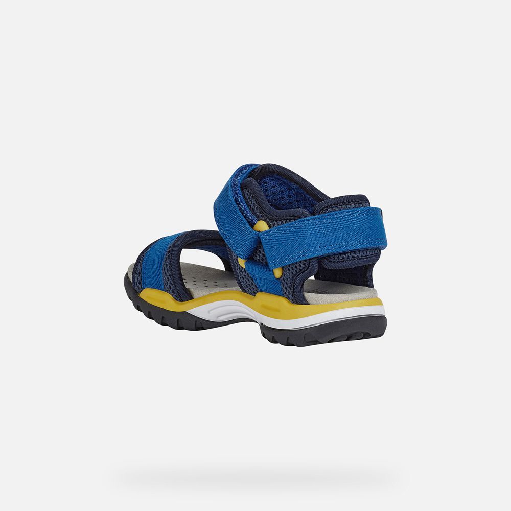 Sandales Geox Borealis - Bleu - Garcon 539802-MUQ